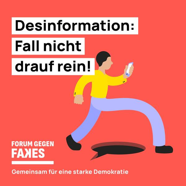 Bild vergrößern: Forum gegen Fakes 1 zu 1