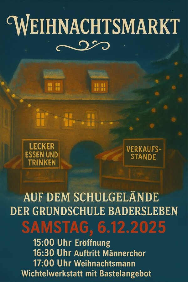 Bild vergr&ouml;&szlig;ern: Weihnachtsmarkt_Badersleben