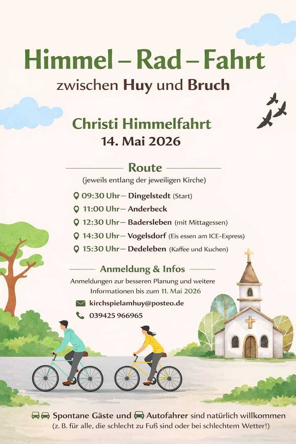 Bild vergr&ouml;&szlig;ern: Himmel - Rad - Tour