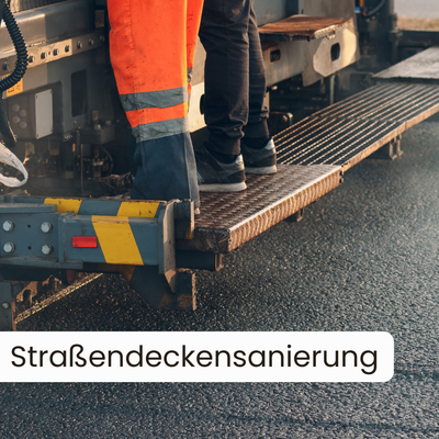 Straßendeckensanierung