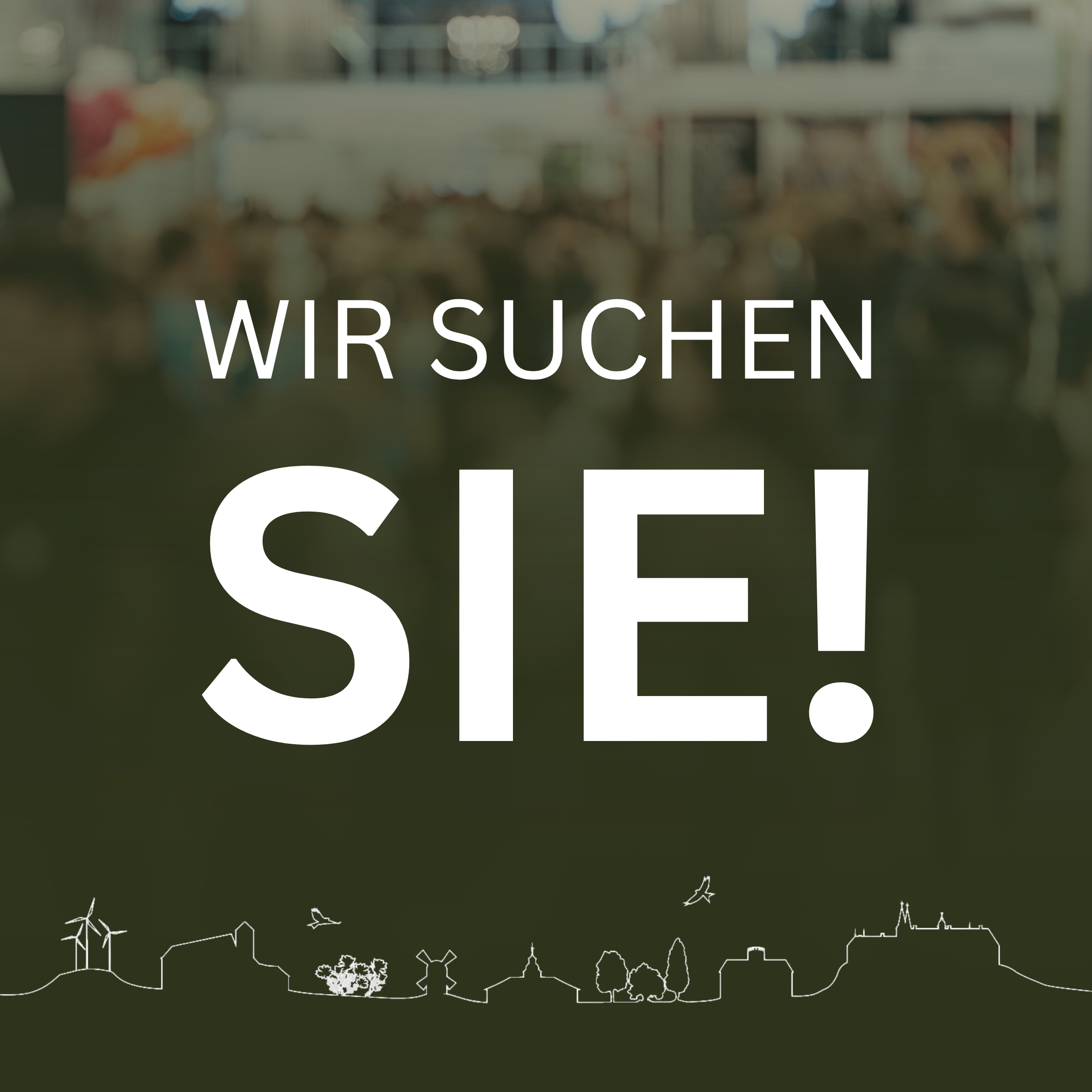 Wir suchen Sie